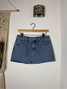 Urban Outfitters Blue Denim Mini Skirt